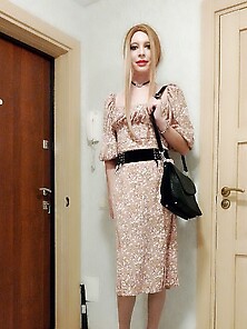 Vladasexytrans In Dress And Chastity