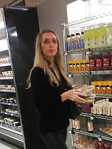 Sexy Milf In Fuck Me Boots In The Mall