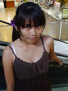 Teen Thai Coed With Bangs Doesn't Mind If Stranger Fucks And Cre