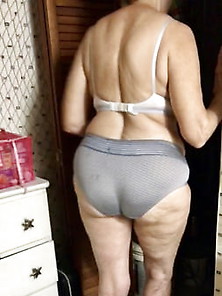 Collection Of Rose Sexy Mature Bbw Ass In Fullback Panties