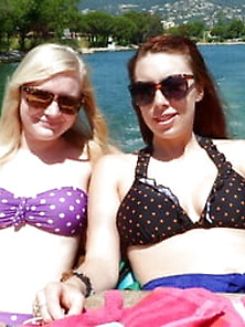 Hot Bikini Girls On Holiday
