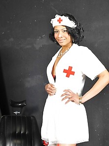 Sexy Nurse Huge Shemale