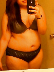 Chubby Mexican Girl Showing Off!!