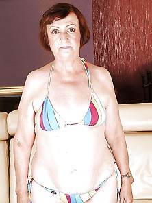 Fatty Granny Bikini