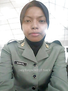 Malay Army Gurl