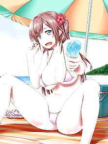 Ice Cream And Popsicle - Anime