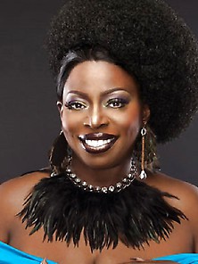 African-American Soul Singer Angie Stone