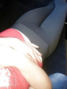 Pussy Bulging In Tight Spandex