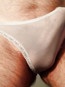 Just Love Wearing And Cumming In These Panties