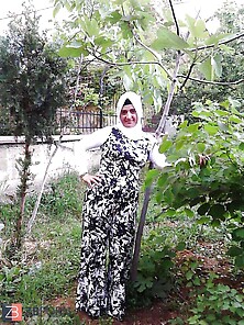 Turbanli Hijab Arab Turkish Afet Olgun