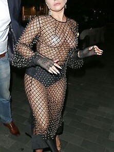 Lady Gaga See Thru Pictures