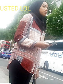 Candid Sexy Hijabi Petit Bengali (Comment On What U Will Do