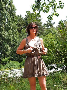 Sexy Mature French Milf Sophie,  A Day In The Country