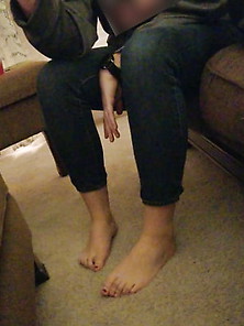 21 Year Old Candid Feet At Party