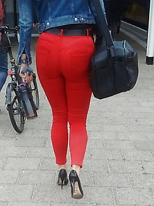 Dutch Hot Red Pants