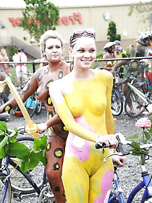 World Nude Bike Rail!! X