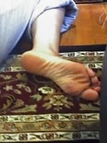 Cleaning Lady Feet And Soles