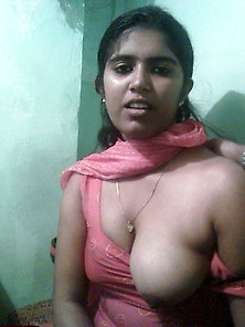 Indian Wife Showing Her Big Tits