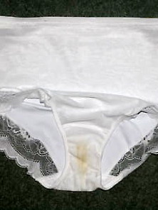 Wife's Dirty Stained Panties Knickers Thongs & Bra