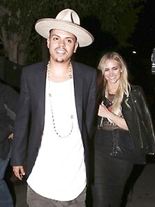 Ashlee Simpson Ass In See Through Dress At The Nice Guy In West