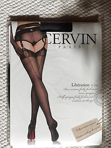 Her Fully Fashioned Stockings From Cervin