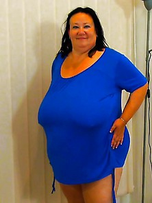 Bbw Granny Does Strip Before Chubby Mature