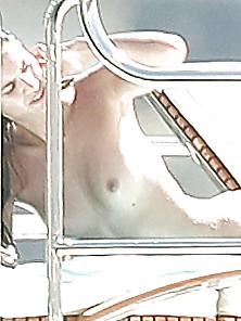Sara Sampaio - Topless At Saint-Tropez - Aug 2016