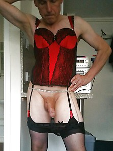 Me In My Sexy Lingerie Showing Off My Sissy Clitty
