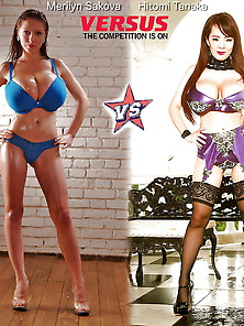 Merilyn Vs Hitomi - Because It's Fun To Compare Whores.