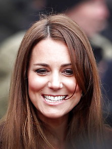 Kate Middleton Pulling Lots Of Cute Faces.