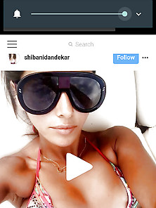 Shibani Dandekar Nipples Seen In Her Bikini