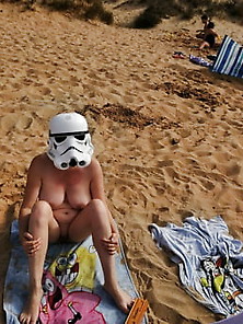Vacaciones Portugal Redhead Stormtrooper Cospaly Star Wars