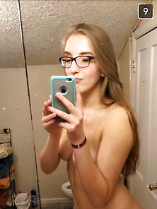 Pretty - Nice Tits - With Glasses - Amateur