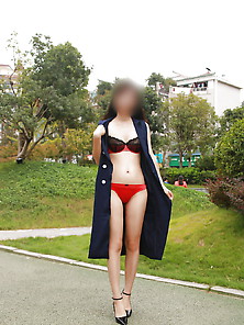 Chinese Girl Flashing In Public