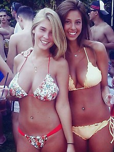 Young Chicks In Sexy Thongs And Bikinis 5