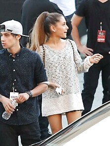 Ariana Grande Gets Cozy While Making Out With Her Boyfriend