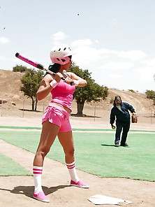 Leggy Baseball-Loving Latina Gets Fucked By An Old Dude On The P