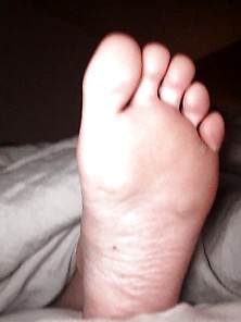 My Wife's Feet In The Evening