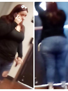 Fat Booty Mexican On The Phone