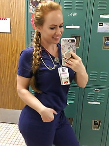 Hottest Nurse I Know.  Such A Great Ass