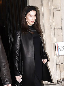 Bella Hadid Leaving The Vogue Party In Paris