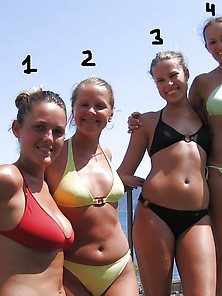 Bikini Girls Group : Which Do You Choose?