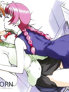 Unspoiled Lesbo Anime-Manga-Hentai Volume 1.