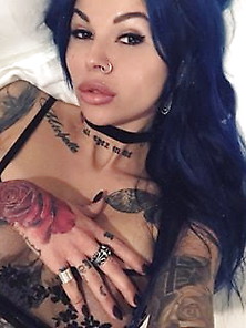 Trashy Tattoos Vamp Gothic Dark Alternative Beauty