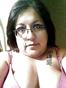 Amateur Latina With Big Tits In Purple Bra
