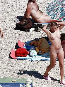 Teen At Croatian Nude Beach