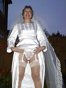Brides Wedding White Panties Lingerie - Hochzeit Ehefrau