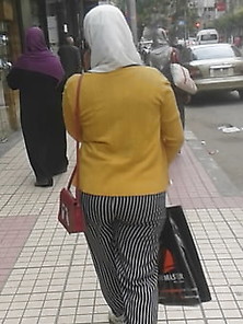 Arab Egyptian Hijab Slut Hot And Big Ass In Soft Pants 263
