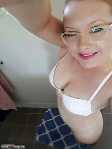 Sexy Blond Wife In Glasses Sexlife