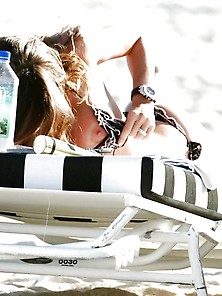 Claudia Galanti Topless At Miami Beach Sept2016